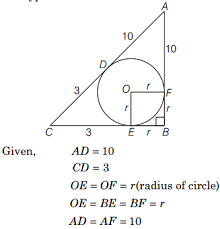 Prove R=(A+B-C)/2 Radius Of Incircle Of Triangle Right Angle At C - Youtube