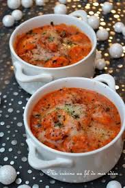 Ma Cuisine Au Fil De Mes Idees Cassolettes De Scampis A L Italienne Pour Noel Ou Pas Recette Poisson Facile Recette Scampis Repas Facile