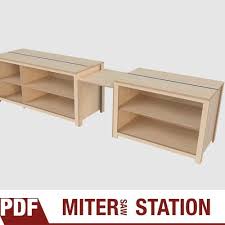 Miter Saw Station Plans Mitre Saw Station Table Saw Station Table Saw