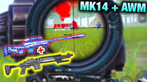 Mk14 Awm New Gameplay Solo Vs Squad Pubg Mobile Youtube