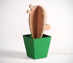3 ¿qué hacer si se me infecta la herida? Cactus De Carton Con Macetas De Colores