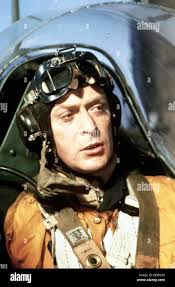 Michael Caine Sgt. Andy (Michael Caine) *** Local Caption *** 1968, Battle  Of Britain, The, Luftschlacht Um England Stock Photo