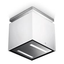 Hotte Ilot Epsilone 40cm 430m3 H Laque Blanc Roblin Elite Ref 5029017