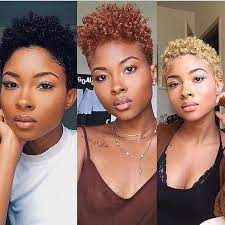 Chic Short Natural Hairstyles Short Hair Styles African American Curly Hair Styles Naturally Short Natural Hair Styles