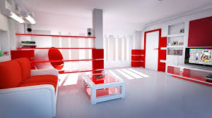 25 Beautiful Red And White Color Scheme For Cozy Living Room Freshouz Com Interesting Living Room Living Room Red Room Design