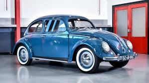 Image result for Poppy Red 1953 Beetle