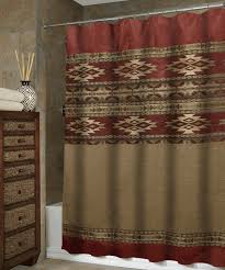 Desert Rust Shower Curtain Western Bedroom Decor Curtains Western Shower Curtain