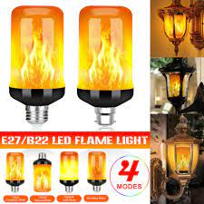How to change flickering light bulb socket on ceiling fans/house lights, porch light or any other walmart flickering flame light bulbs. E27 B22 99led Flame Effect Fire Light Bulb Flickering Bulb Lamp Gravity Sensor 4 Modes Buy At A Low Prices On Joom E Commerce Platform