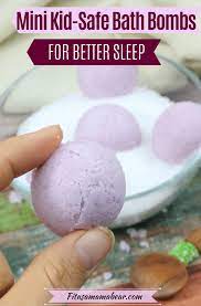 How to make bath bombs for kids. Diy Mini Bath Bombs For Kids With Essential Oils To Help Them Relax