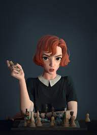 Artstation The Queen S Gambit Tatiana Demakina In 2021 Queens Gambit The Queens Gambit The Queens Gambit Fanart