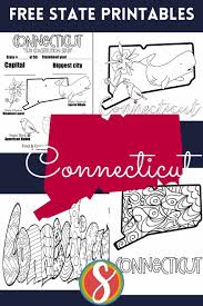 38+ 50 states coloring pages for printing and coloring. Free Connecticut Printable Coloring Page Activities Stevie Doodles Free Printable Coloring Pages