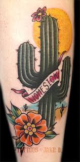 Homesick Cactus Tattoos By Jake B Cactus Tattoo Traditional Tattoo Tattoos