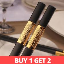 Acá te contamos cómo, desde tiktok, la gente se enamora de la lectura. Palillo Chino Para Comida Negro Y Dorado Palillo Chino Para Sushi Japon Cuberteria Reutilizable 1 Par Chop Sticks Chinese Chopstick Setchinese Chopsticks Aliexpress