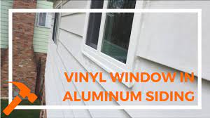 The majority of the installation steps below are. Installing Vinyl Windows In Existing Aluminum Siding Youtube