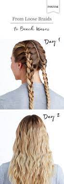 5 Peinados Para El Segundo Dia Del Pelo In 2020 Waves Hair Tutorial Beach Waves Hair Tutorial Beach Wave Hair