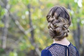 This updo brings a breezy braid hairstyle with a touch of elegant opulence for a style that wouldn't make a plait hairstyle your statement look with a braided updo. French Braid Updo Cute Girls Hairstyles