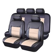 Black And Pink Car Seat Covers Car Pass 11 Pieces Leather Universal Car Seat Covers Set Black And Beige Leather Car Seat Covers Pink Car Seat Covers Car Seat Cover Sets