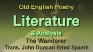 Old English Poem The Wanderer Youtube