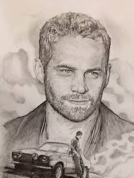 Paul Walker Copy Of A Pencil Drawing Paul Walker Pencil Drawings Drawings Pinterest