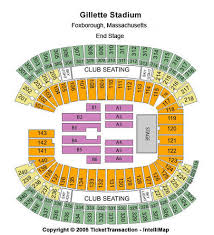 64 Unmistakable Gillete Stadium Seating Chart