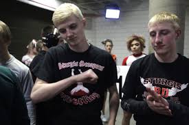 Newer wrestlers try to imitate the wrestlers they grew up wrestling, who all happened to have long hair. Sturgis Wrestlers Have A Blonde Moment To Honor One Of Their Own Local Sports Rapidcityjournal Com
