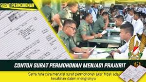 Jika para pembaca belum mengetahui perbedaan antara surat pribadi dengan surat resmi silakan cek pada artikel kami dengan judul contoh surat pribadi dalam bahasa inggris atau contoh surat pribadi untuk kakak. Contoh Surat Permohonan Menjadi Prajurit Karir Casis Wajib Tahu Surat Permohonan Menjadi Prajurit Youtube