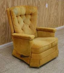 1970s Lazy Boy Recliners Grandmas Were Green Fabric Dining Chairs Cheap Dining Room Chairs Office Guest Chairs