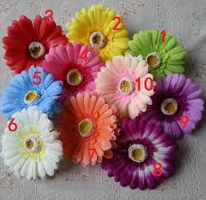 Instead of consulting a professional florist to fit all the pieces together, sam's club streamlines the floral process with wedding flower collections. Silk Gerbera Daisy Artificial Flower Heads Fake Daisy 10 Etsy Diy Wedding Flowers Fake Diy Wedding Flowers Silk Flowers Wholesale