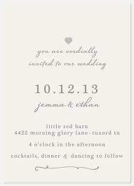 Simple Wedding Invitation Wording And This Design Wedding Invitation Will Ely With The Invita