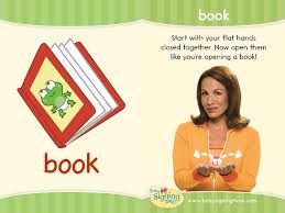 Learn How To Sign Books In Asl Signingtime Dictionary