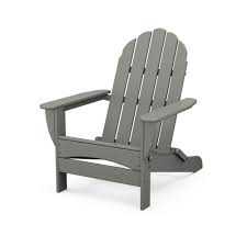 This polywood classic recycled plastic foldable adirondack chair is the best folding adirondack chair and it also comes in a variety of colors. Polywood Classic Oversized Adirondack Ad7030 Polywood Official Store
