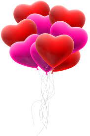 Hearts Balloon Bunch Transparent Clip Art Love Png Balloons Heart Balloons