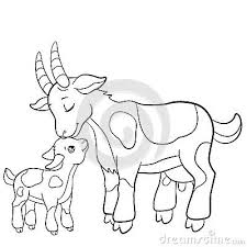 Baby Goat Clipart Black And White Goat Mother Baby Stock Illustrations 36 Goat Mother Baby Stock Illustrations Vectors Clipart In 2020 Illustration Stock Illustration Clip Art