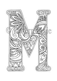 Color the lowercase letters coloring page. Alphabet Colouring Page For Adults Colouring Page For Digital Etsy Coloring Letters Alphabet Coloring Pages Letter A Coloring Pages