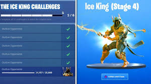 Battle royale, that can be unlocked after completing 60 weekly. Fortnite Unlocking Ice King