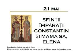 Sfinții constantin și elena sunt prăznuiți vineri, 21 mai, în calendarul ortodox. Didactica Ortodoxa Clasa A 6 A Sfintii Imparati Constantin Si Elena