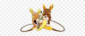 Related species, not a part of evolution chain in go. Two Mothers Praising Their Beautiful Adopted Son Pokemon Alolan Raichu Shiny Free Transparent Png Clipart Images Download