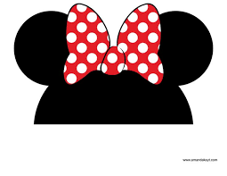 Pink minnie mouse bow clipart. Minnie Mouse Ears And Bow Clipart Novocom Top