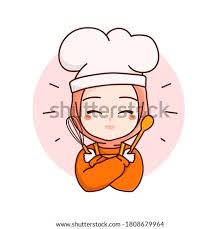 Novice chef.muslimah.can't say no to anything purple. Shutterstock Puzzlepix