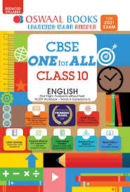 Oswaal Cbse One For All English Lang Lit Class 10 Reduced Syllabus For 2021 Exam