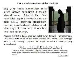 Penjelasan hadist keutamaan shalat berjamaah. Jom Belajar Cara Solat Terawih Sendiri Yang Mudah Ringkas Solat Cara Islam