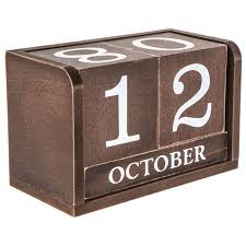 Wood Calendar Blocks Hobby Lobby 1759745 Save 20% with code 20madebyyou.