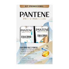 Kit Pro-V Miracles Equilíbrio Raiz E Pontas Shampoo 300ml e Condicionador  150ml Pantene - Drogaria Minas-Brasil
