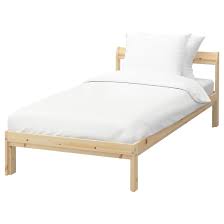 Neiden Bed Frame Pine Birch Luroy Twin Ikea Bed Frame Bed Slats Solid Pine