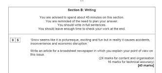 English Language Paper 2 Question 5 Model Answer Letter Gcse English Language Paper 2 Question 5 Response The Student Room