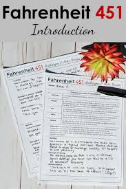Fahrenheit 451 Introduction With Google Links For Distance Learning High School Literature High School Reading Teaching Literature