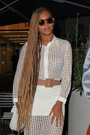 Ombre long straight haircut with bangs. Beyonce Braid Hairstyles Essence