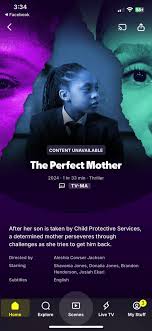 They Took “The Perfect Mother” Off Tubi 🙄