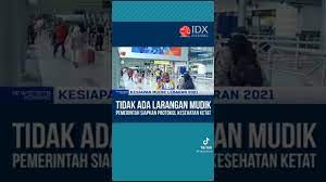 Dapat kami kemukakan terkait dengan mudik 2021, pada prinsipnya pemerintah melalui kementerian perhubungan tidak melarang, kata menteri perhubungan (menhub) budi karya sumadi dalam forum. Mudik 2021 Youtube