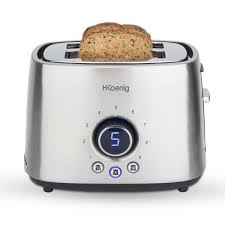 H Koenig Tos8 Grille Pain Toaster Electrique 1000w 2 Fentes Achat Vente Grille Pain Toaster Cdiscount